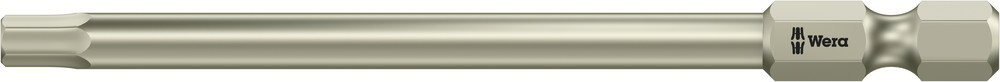 Wera 3840/4 Bits Zeskant, RVS, Hex-Plus, 4.0 x 89 mm - 1 stuk(s) - 05071102001