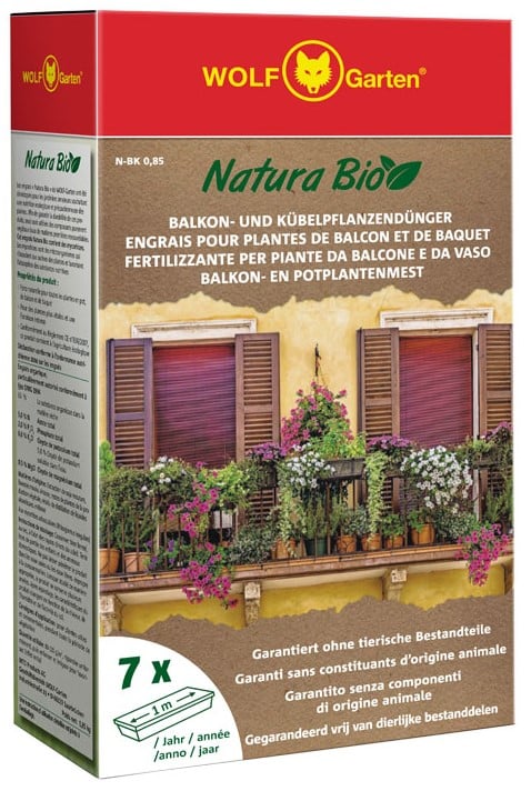 Wolf Garten Natura Bio Balkon- en potplantenmest N-BK 0,85 - 3856505