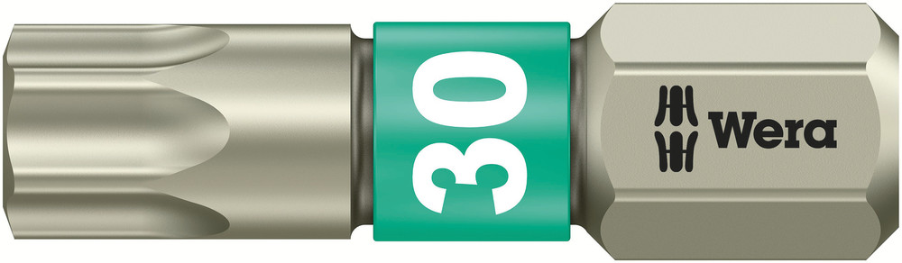 Wera 3867/1 TS TORX® Bits, RVS, TX 30 x 25 mm - 1 stuk(s) - 05071037001