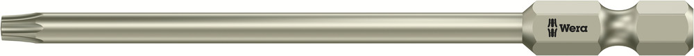 Wera 3867/4 TORX® BO Bits met Boring, RVS, TX BO 15 x 89 mm - 1 stuk(s) - 05071090001