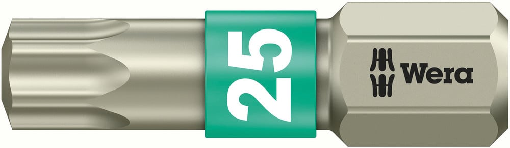Wera 3867/1 TS TORX® Bits, RVS, TX 40 x 25 mm - 1 stuk(s) - 05071038001
