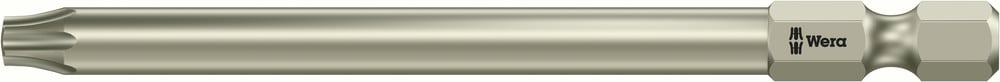 Wera 3867/4 TORX® BO Bits met Boring, RVS, TX BO 20 x 89 mm - 1 stuk(s) - 05071091001