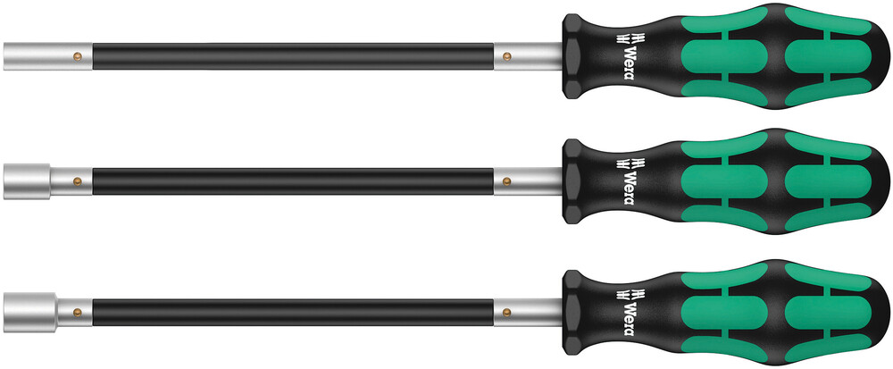 Wera 391/3 Dopsleutel Schroevendraaierset | 3-delig - 05135311001