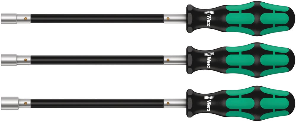 Wera 391/3 Dopsleutel Schroevendraaierset | 3-delig - 05135311001