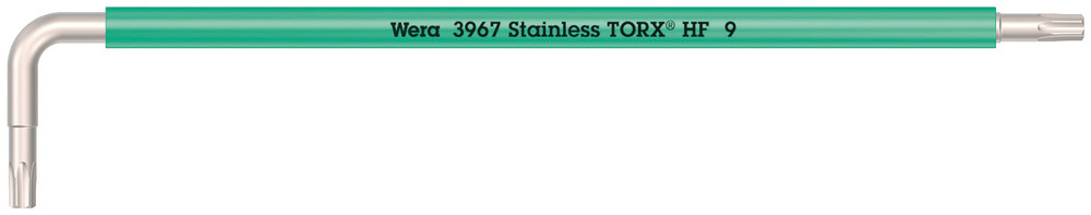 Wera 3967 SXL HF TORX® Stiftsleutel Multicolour met vasthoudfunctie, lang, RVS, TX 9 x 101 mm - 05022681001