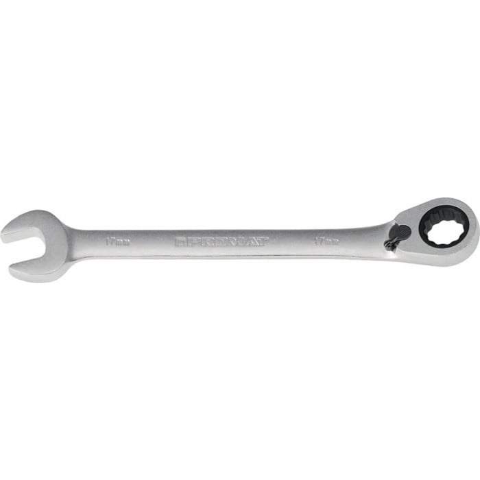 Promat Steekringratelsleutel | sleutelwijdte 17 mm lengte 232 mm | omschakelbaar - 4000821443 - 4000821443