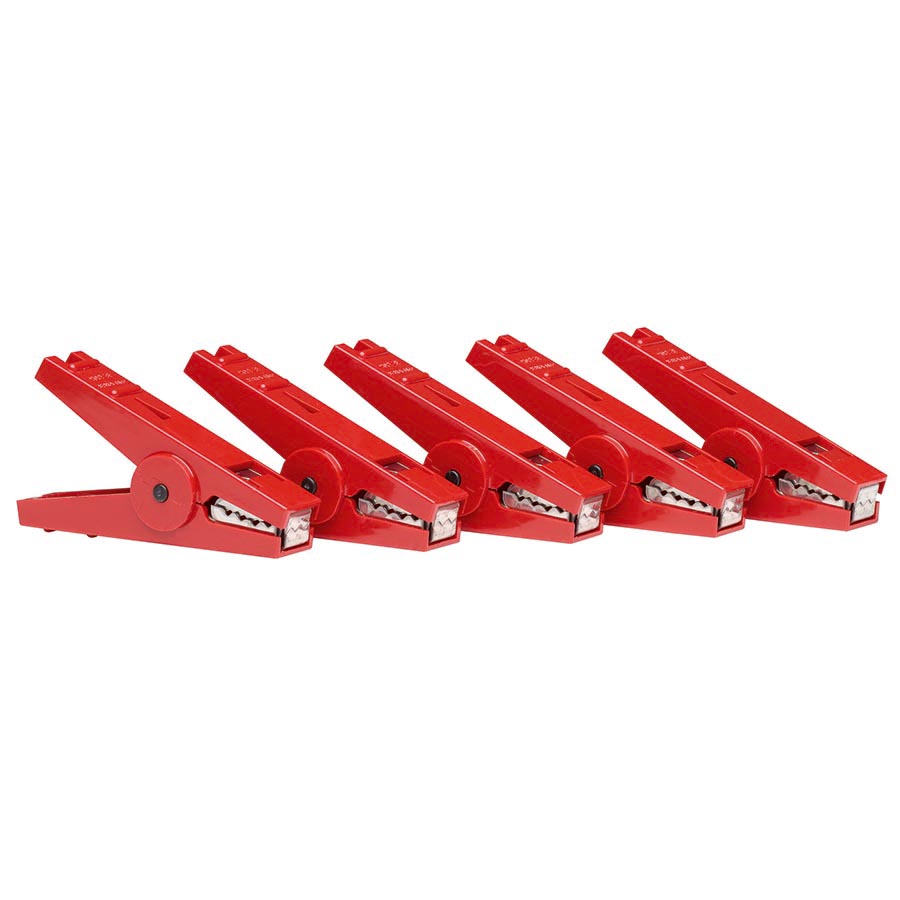 Gallagher Krokodillenklem rood (5) - 400204 400204