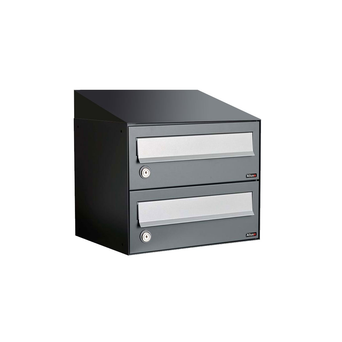 Allux Hive Set 1-Breed, 2-Hoog Met Dak Antraciet - 40030065_1x2d