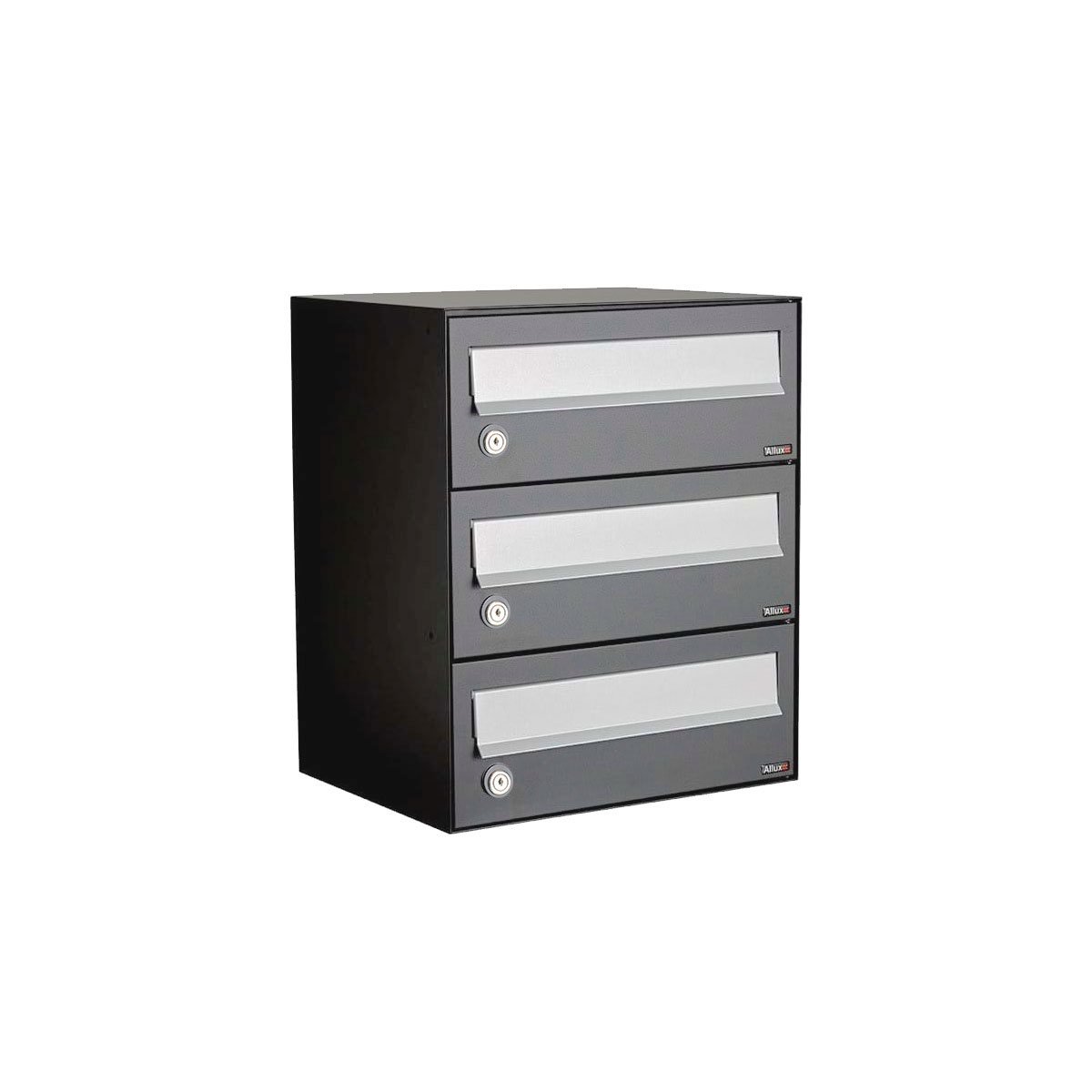 Allux Hive Set 1-Breed, 3-Hoog Antraciet - 40030065_1x3