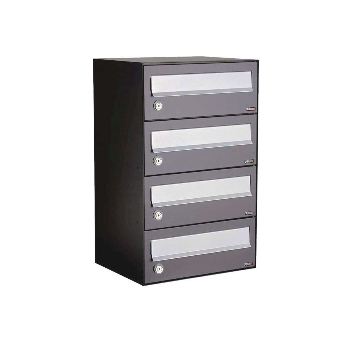 Allux Hive Set 1-Breed, 4-Hoog Antraciet - 40030065_1x4