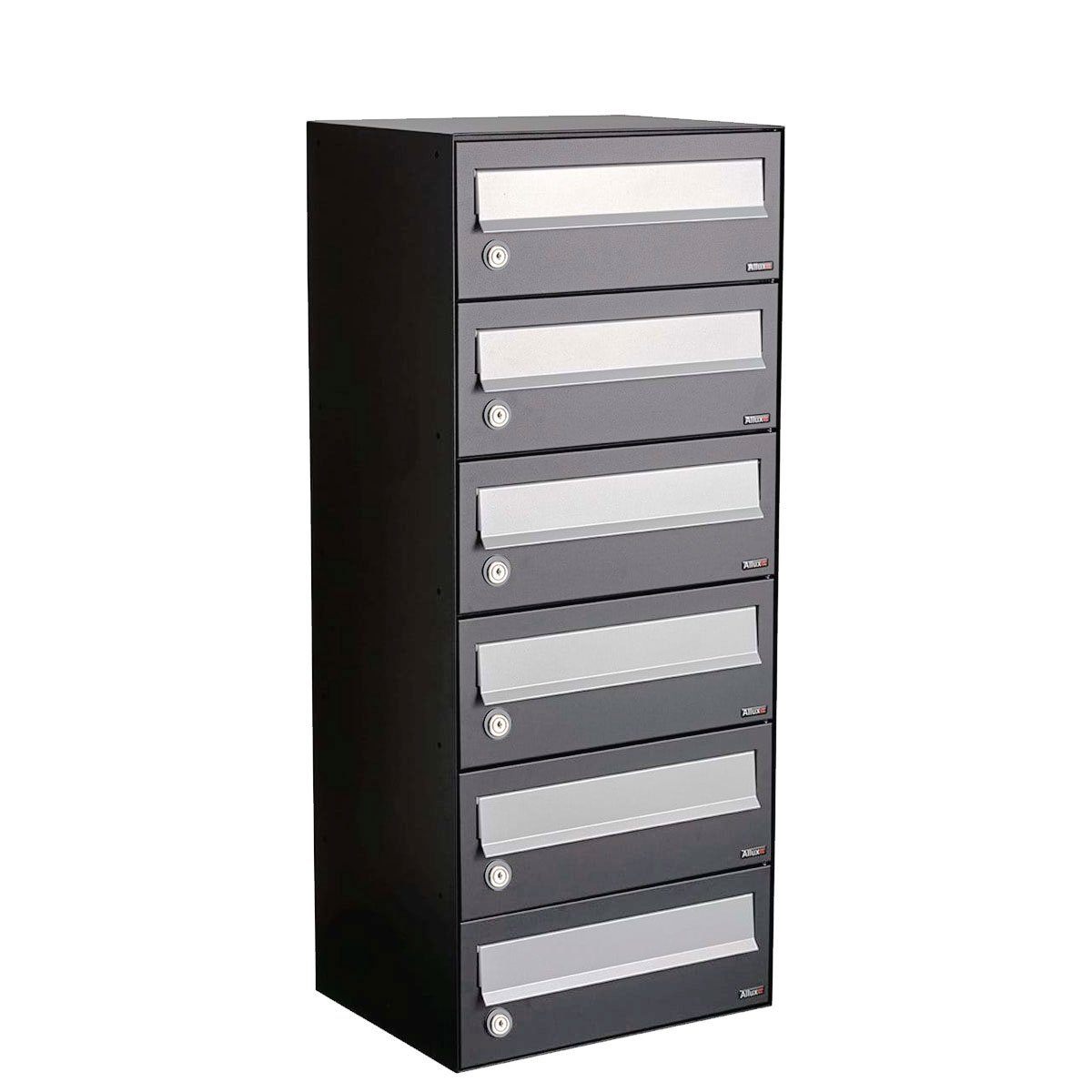 Allux Hive Set 1-Breed, 6-Hoog Antraciet - 40030065_1x6