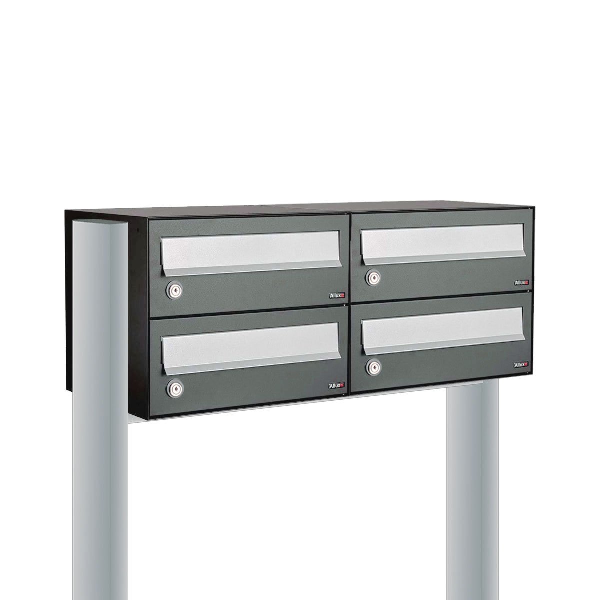 Allux Hive Set 2-Breed, 2-Hoog Op Statief Antraciet - 40030065_2x2s