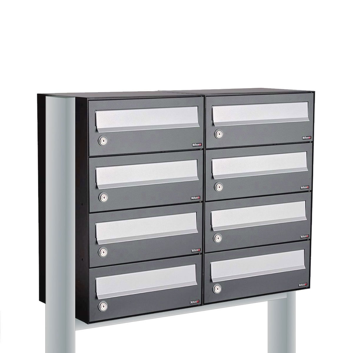 Allux Hive Set 2-Breed, 4-Hoog Op Statief Antraciet - 40030065_2x4s