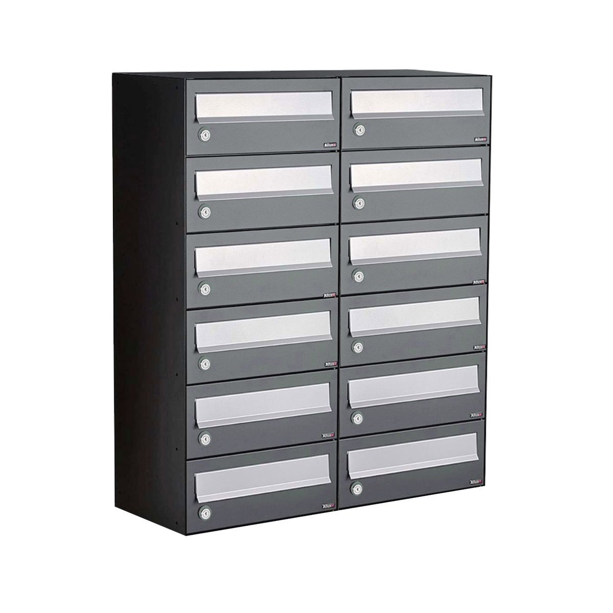 Allux Hive Set 2-Breed, 6-Hoog Antraciet - 40030065_2x6
