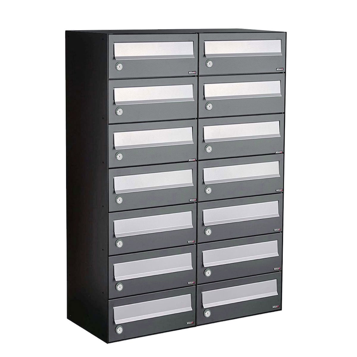 Allux Hive Set 2-Breed, 7-Hoog Antraciet - 40030065_2x7