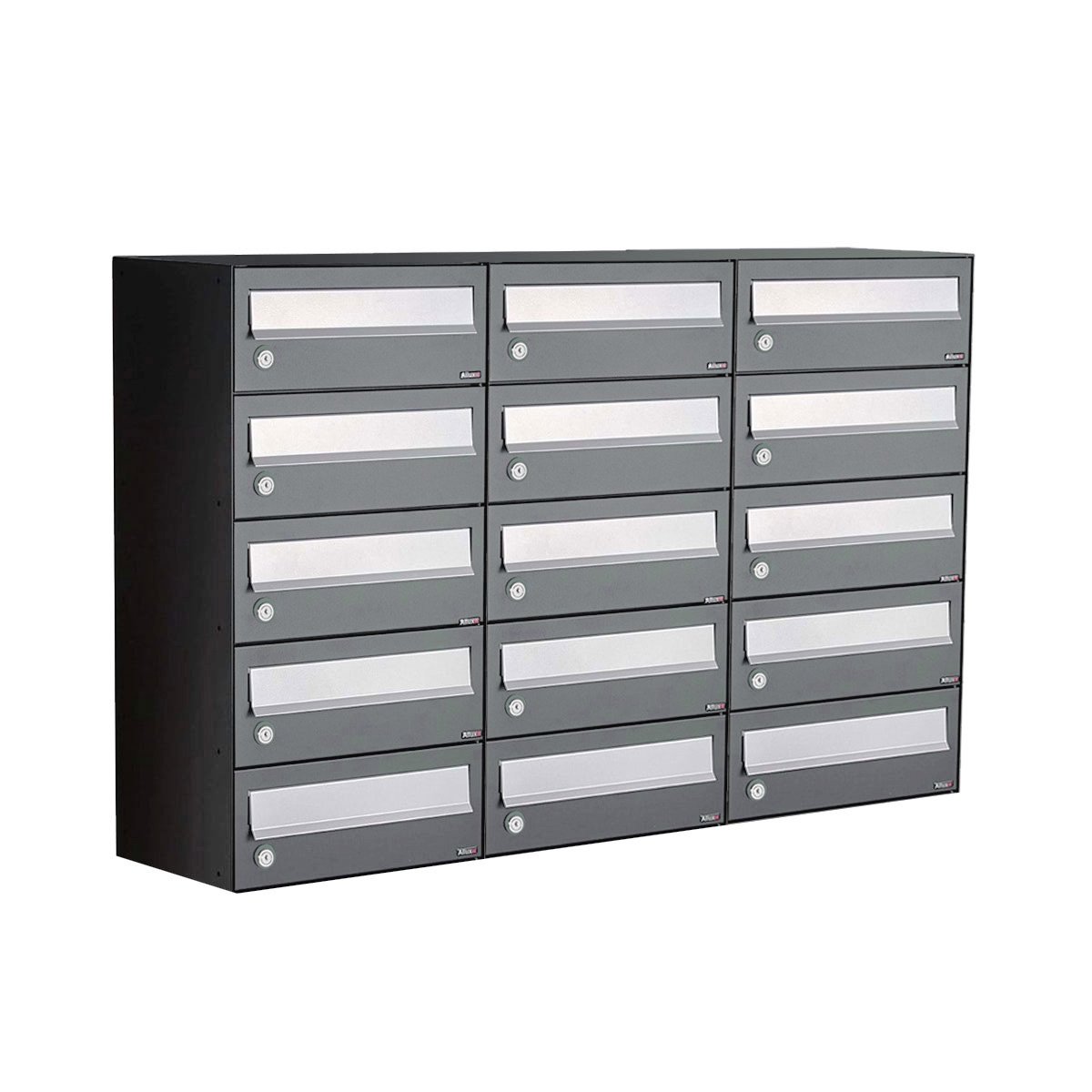 Allux Hive Set 3-Breed, 5-Hoog Antraciet - 40030065_3x5