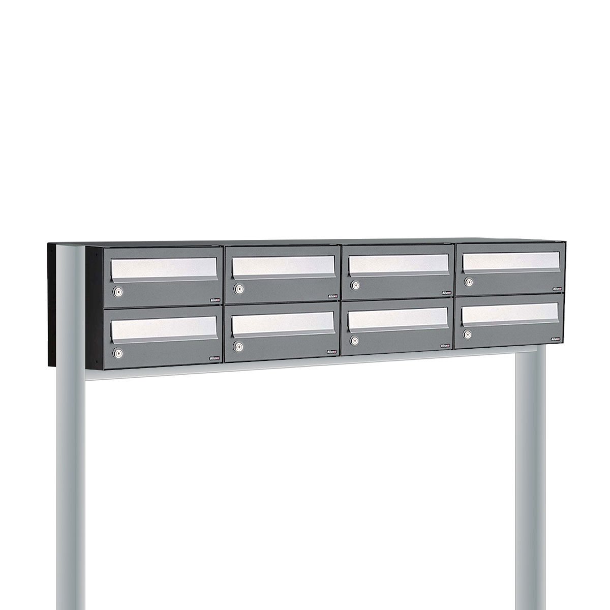 Allux Hive Set 4-Breed, 2-Hoog Op Statief Antraciet - 40030065_4x2s
