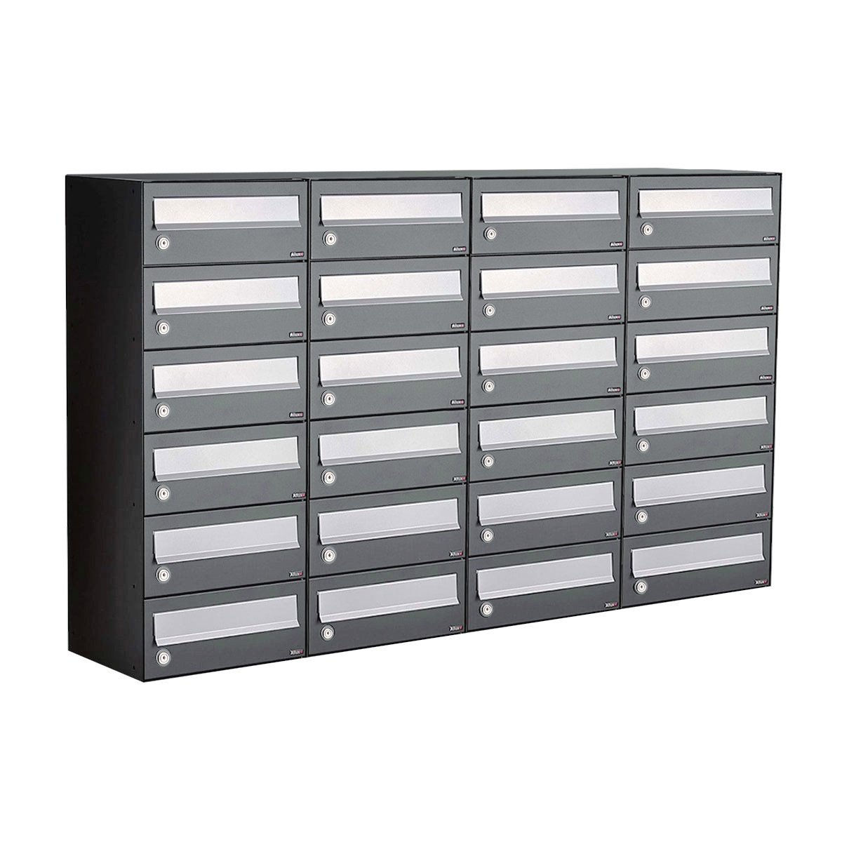 Allux Hive Set 4-Breed, 6-Hoog Antraciet - 40030065_4x6