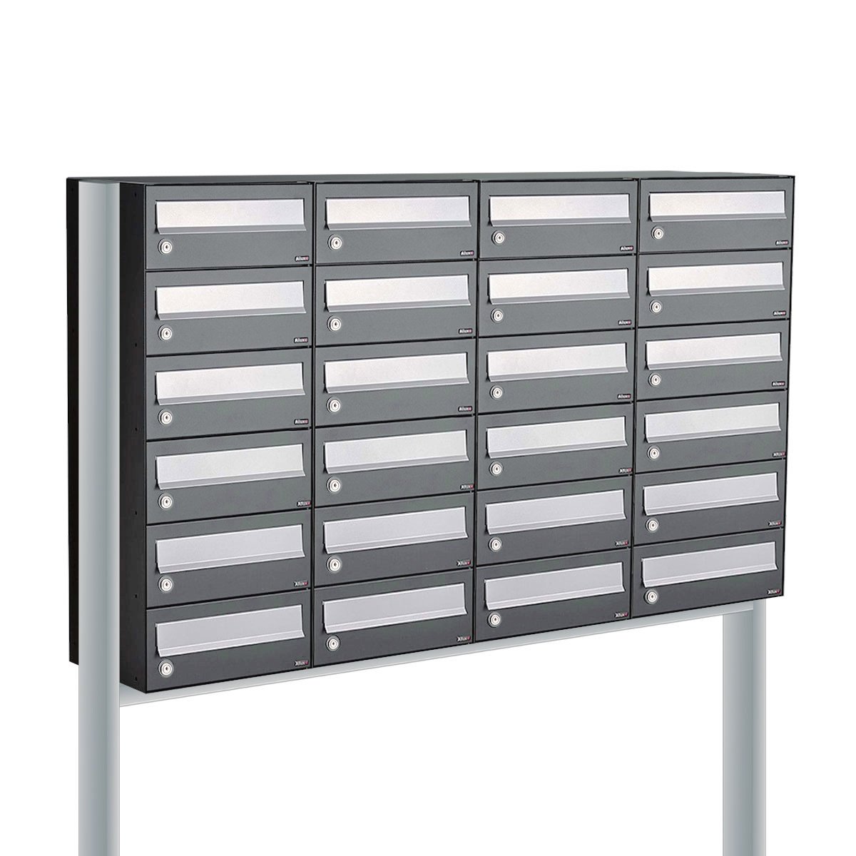 Allux Hive Set 4-Breed, 6-Hoog Op Statief Antraciet - 40030065_4x6s