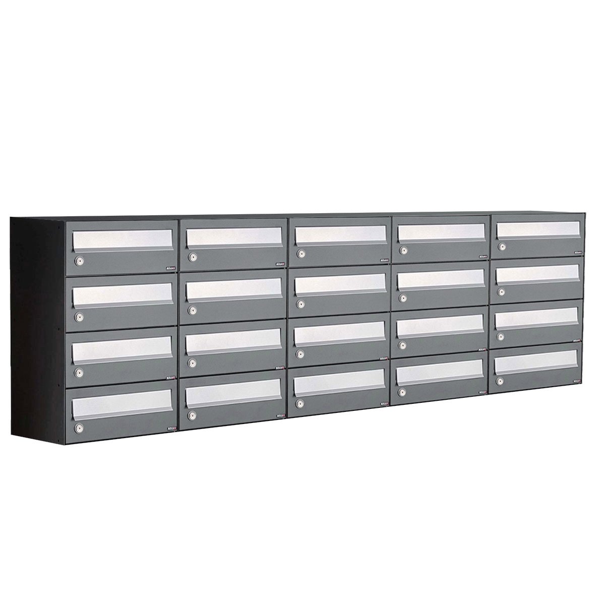 Allux Hive Set 5-Breed, 4-Hoog Antraciet - 40030065_5x4