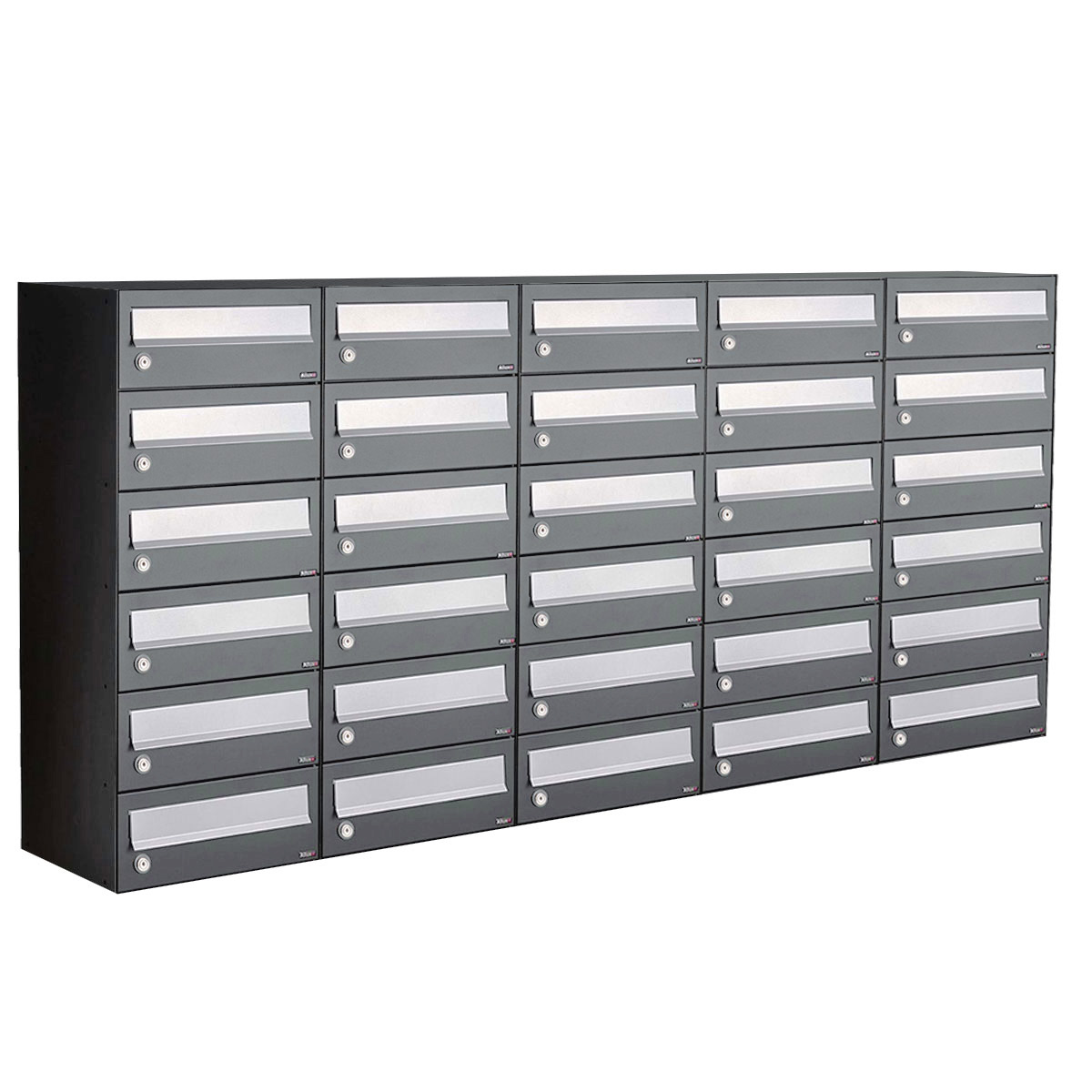 Allux Hive Set 5-Breed, 6-Hoog Antraciet - 40030065_5x6