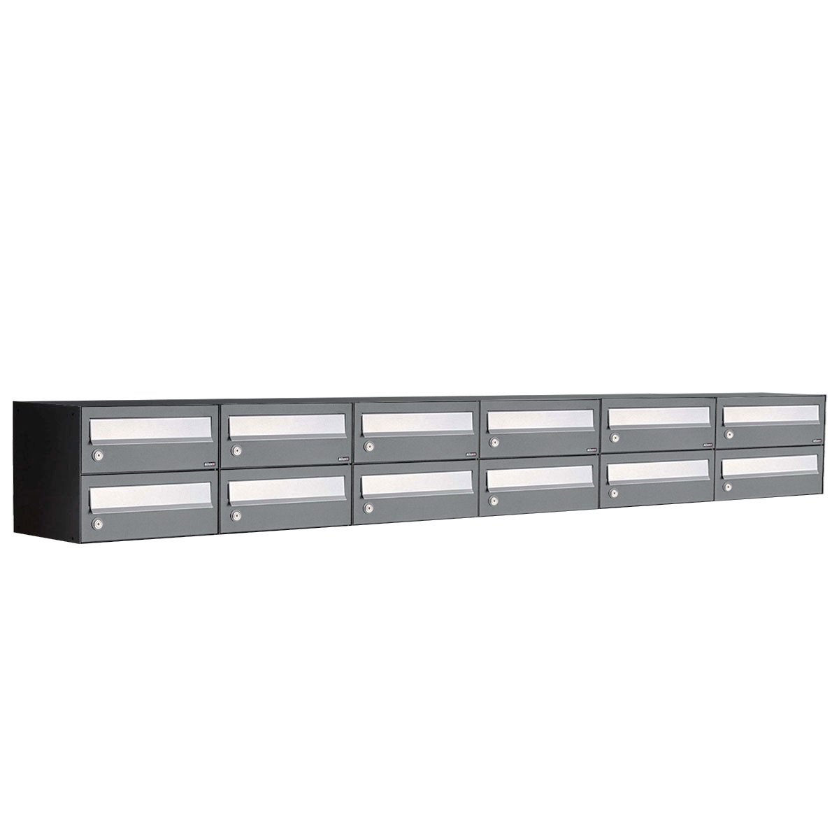 Allux Hive Set 6-Breed, 2-Hoog Antraciet - 40030065_6x2