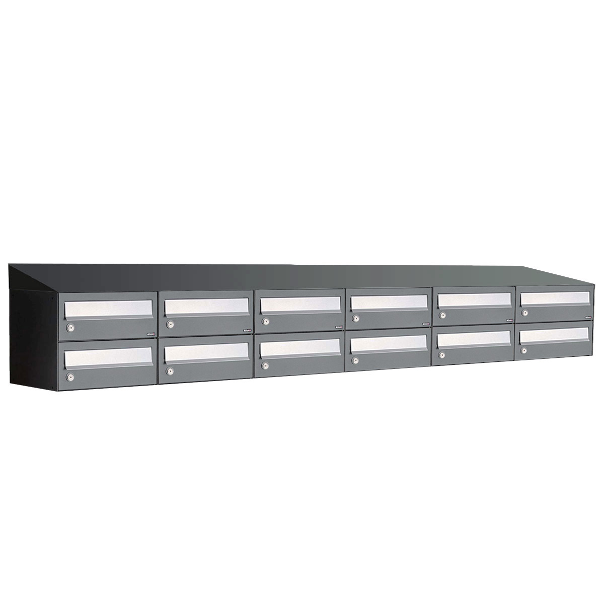 Allux Hive Set 6-Breed, 2-Hoog Met Dak Antraciet - 40030065_6x2d