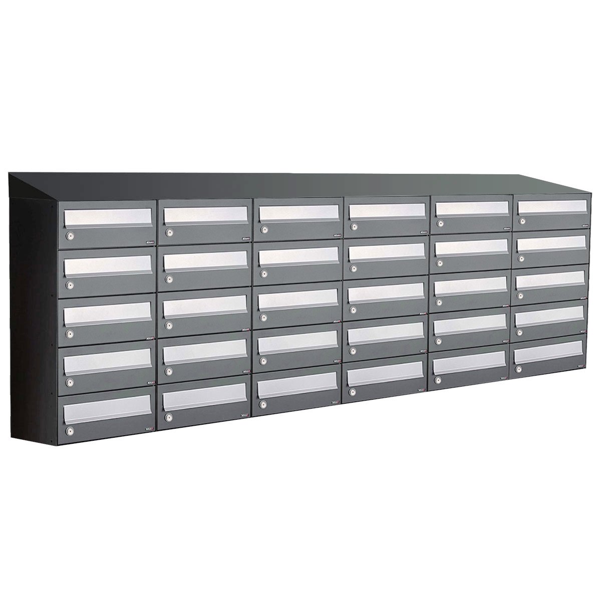 Allux Hive Set 6-Breed, 5-Hoog Met Dak Antraciet - 40030065_6x5d