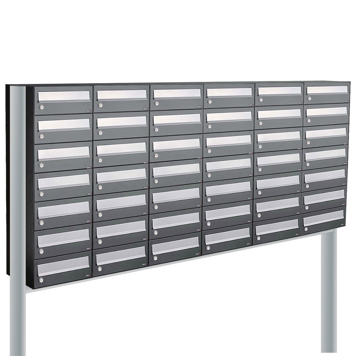 Allux Hive Set 6-Breed, 7-Hoog Op Statief Antraciet - 40030065_6x7s