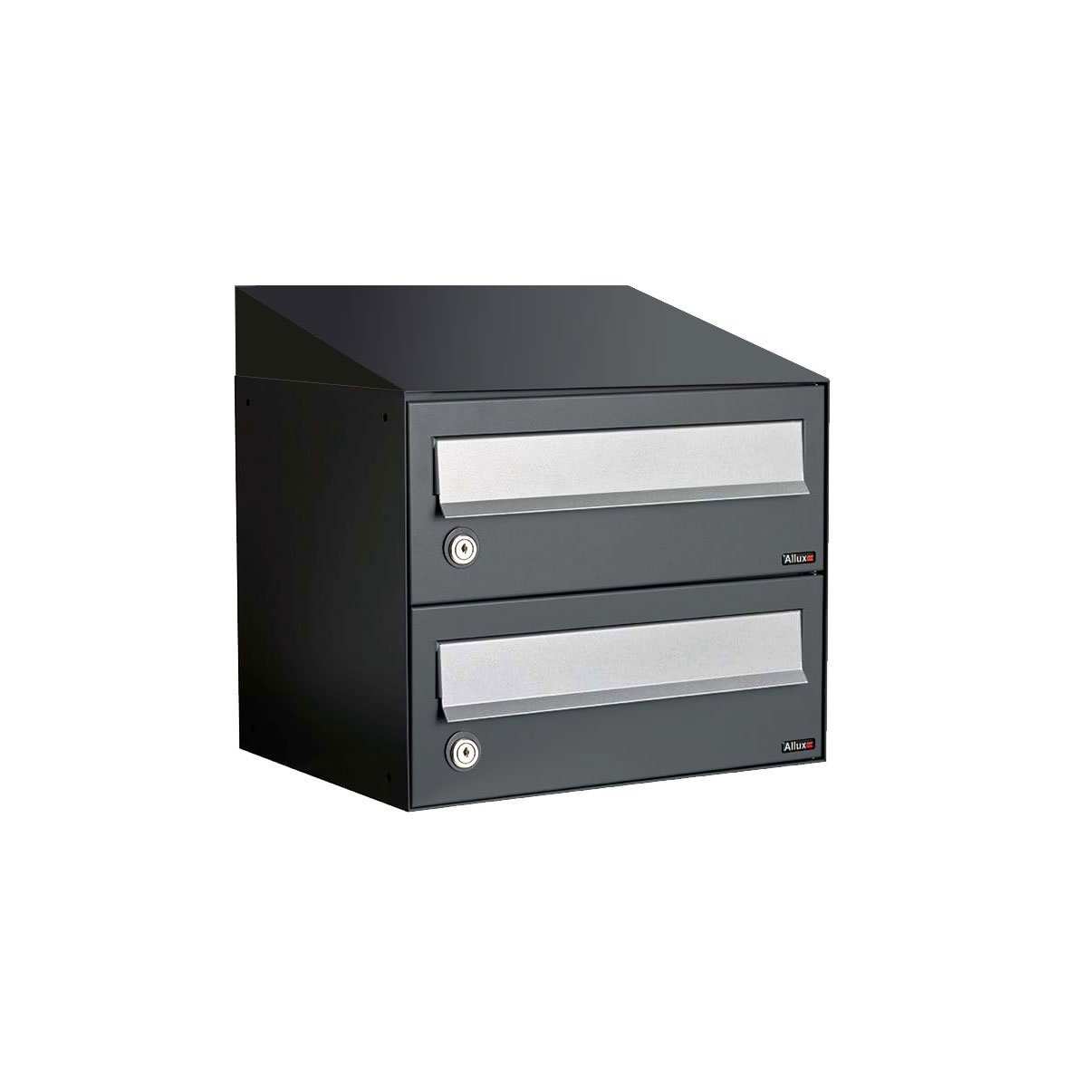 Allux Hive Set 1-Breed, 2-Hoog Met Dak Zwart - 40030070_1x2d