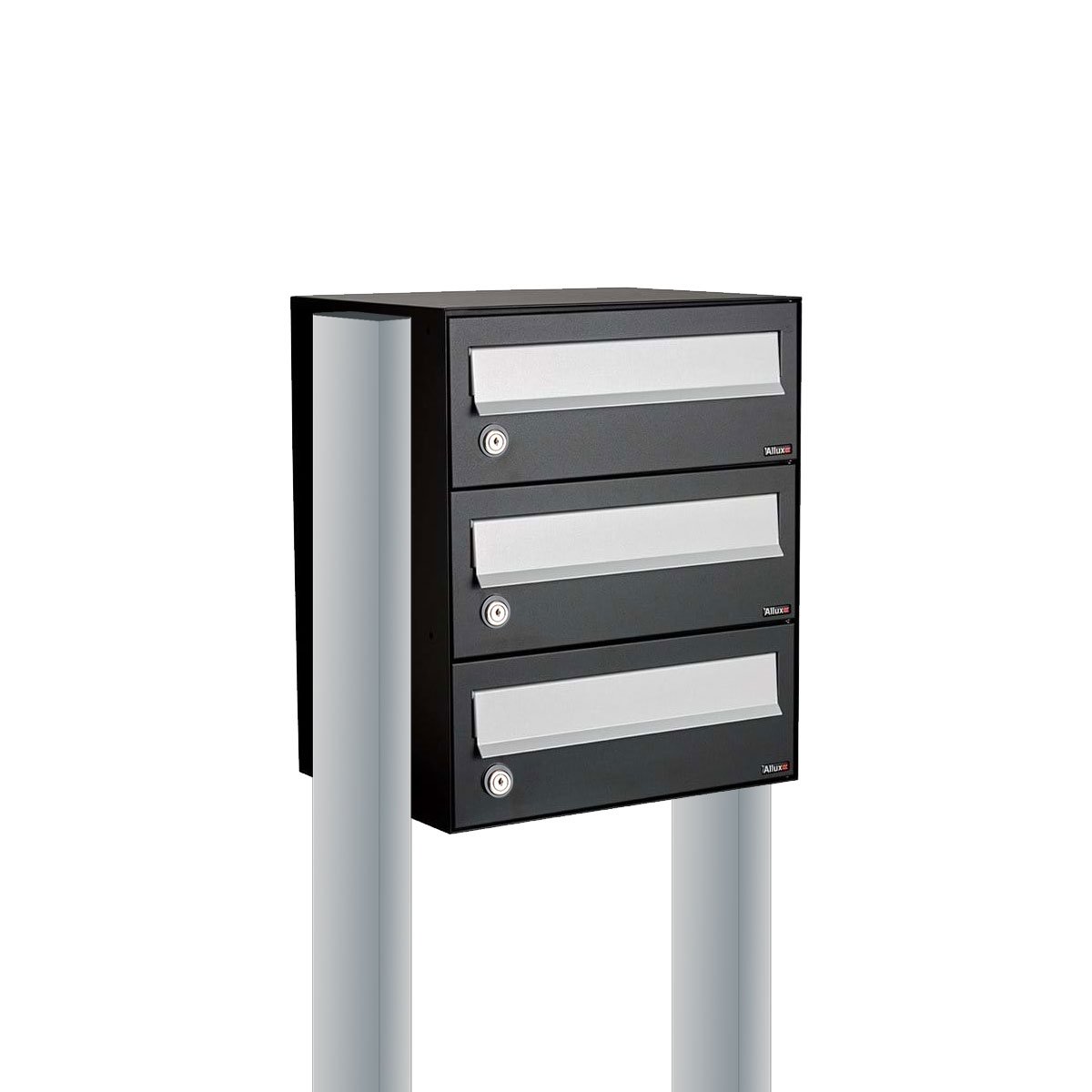 Allux Hive Set 1-Breed, 3-Hoog Op Statief Zwart - 40030070_1x3s