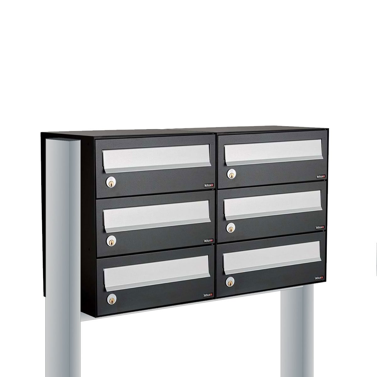 Allux Hive Set 2-Breed, 3-Hoog Op Statief Zwart - 40030070_2x3s