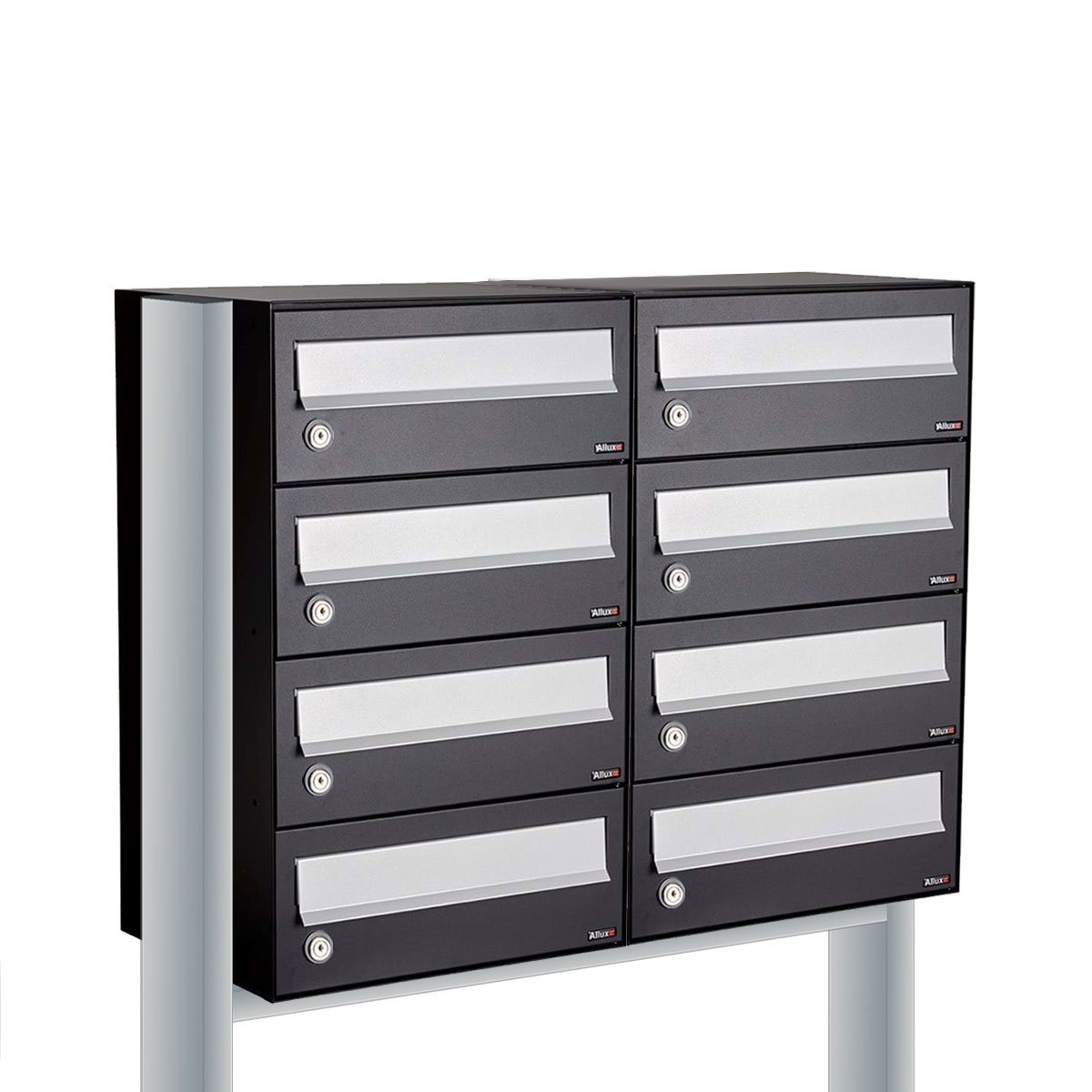 Allux Hive Set 2-Breed, 4-Hoog Op Statief Zwart - 40030070_2x4s