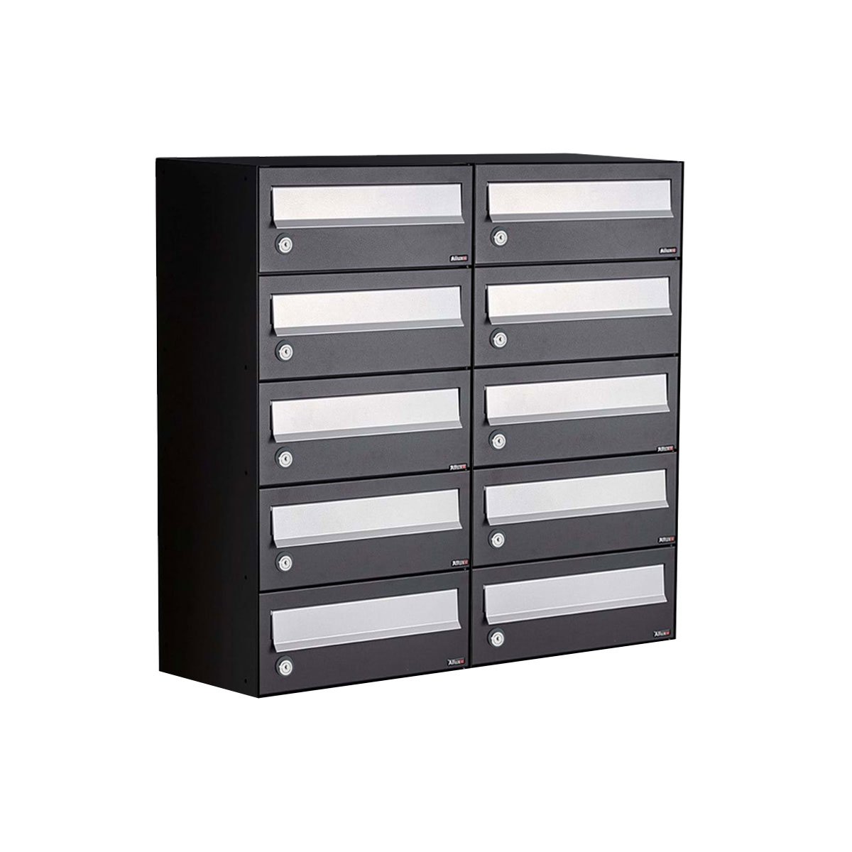 Allux Hive Set 2-Breed, 5-Hoog Zwart - 40030070_2x5