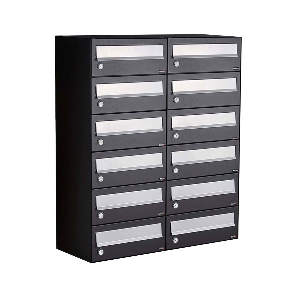 Allux Hive Set 2-Breed, 6-Hoog Zwart - 40030070_2x6
