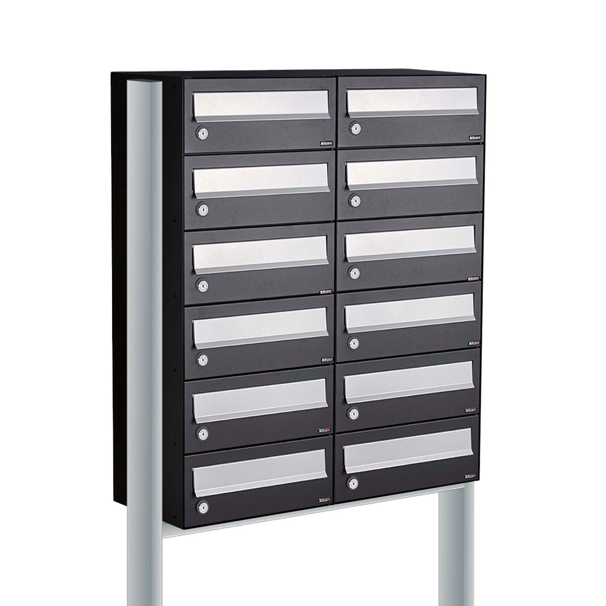 Allux Hive Set 2-Breed, 6-Hoog Op Statief Zwart - 40030070_2x6s