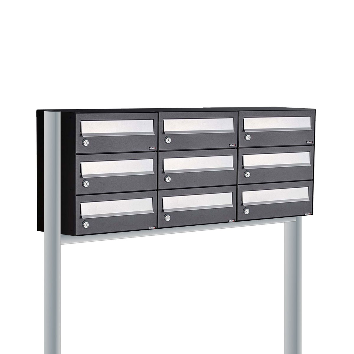 Allux Hive Set 3-Breed, 3-Hoog Op Statief Zwart - 40030070_3x3s