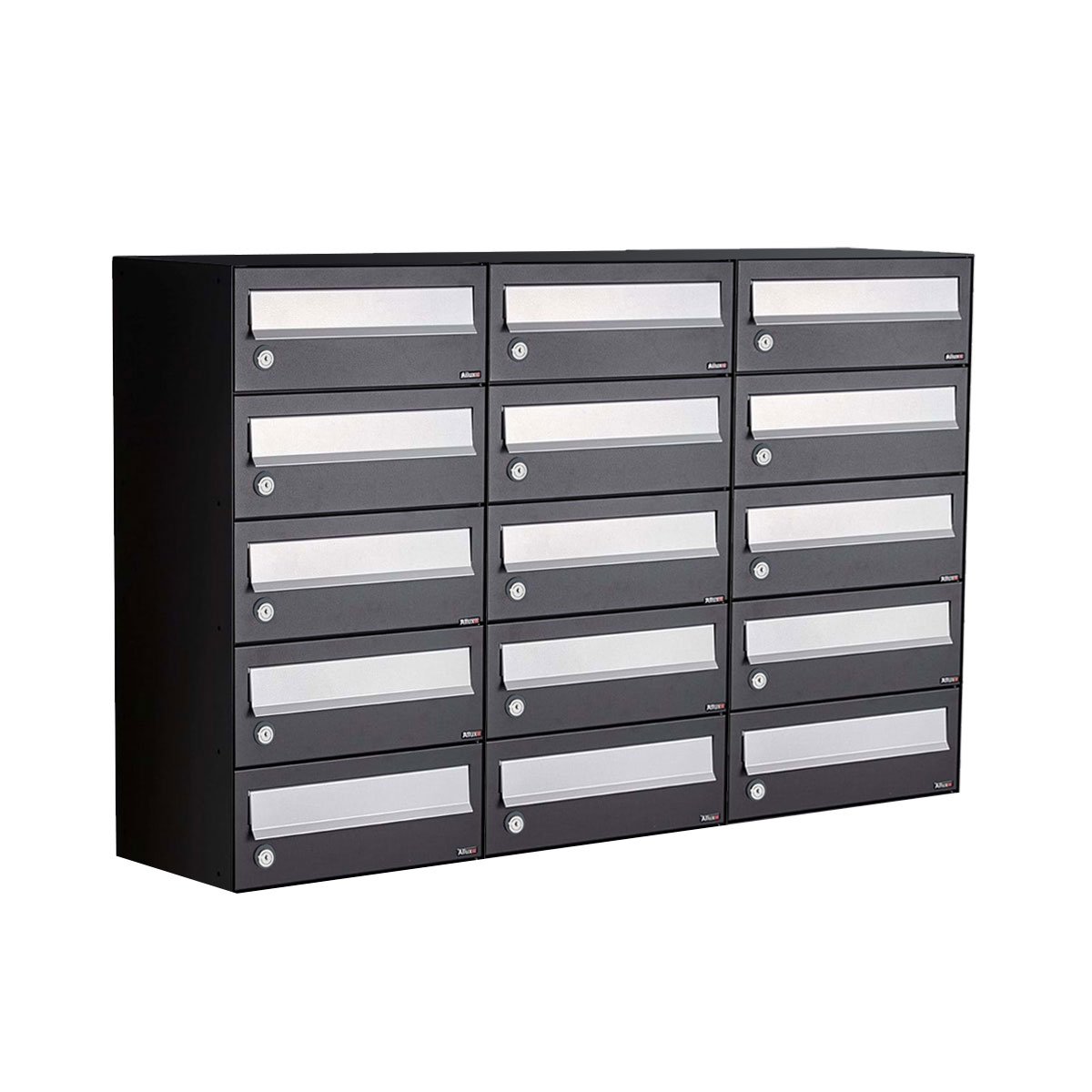 Allux Hive Set 3-Breed, 5-Hoog Zwart - 40030070_3x5