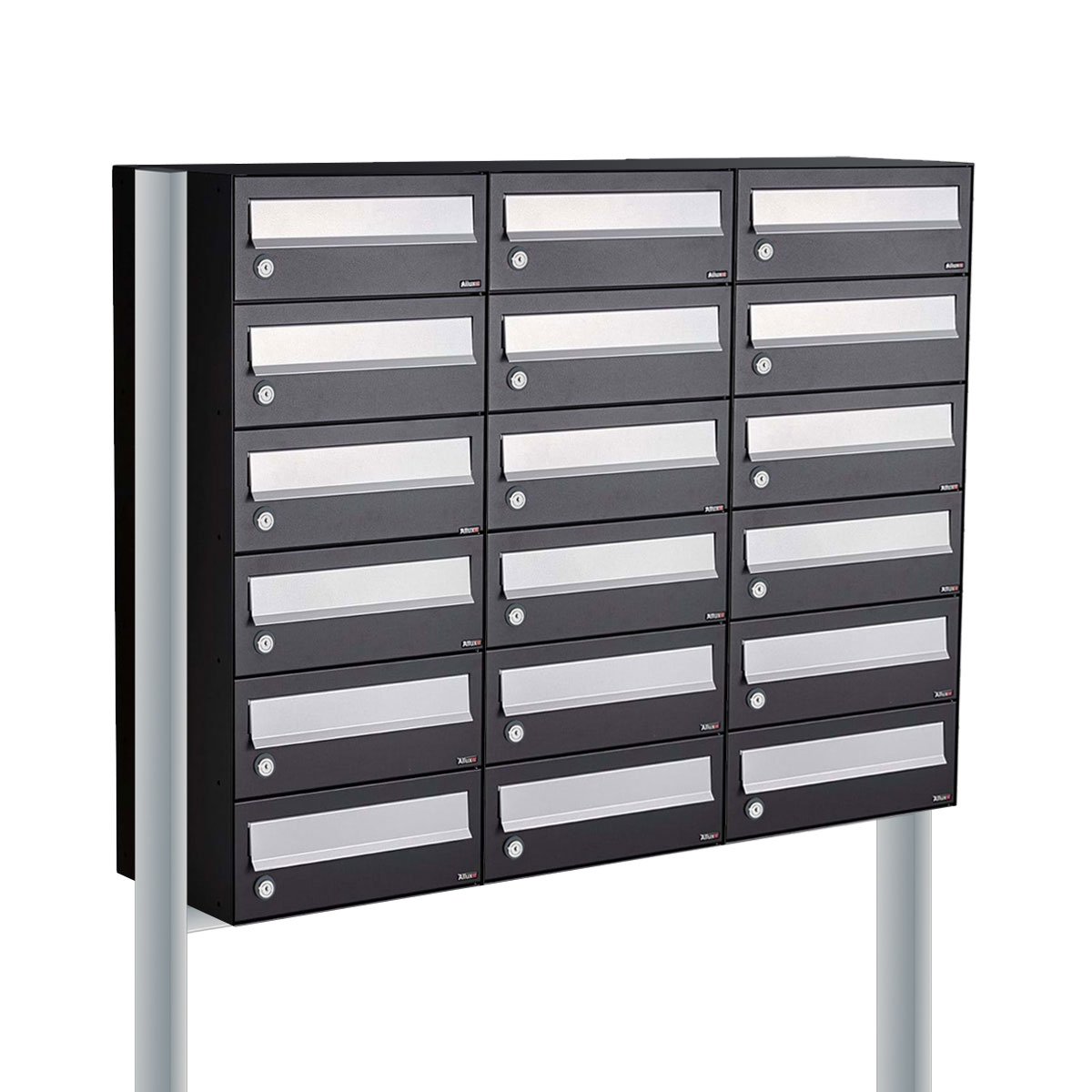 Allux Hive Set 3-Breed, 6-Hoog Op Statief Zwart - 40030070_3x6s