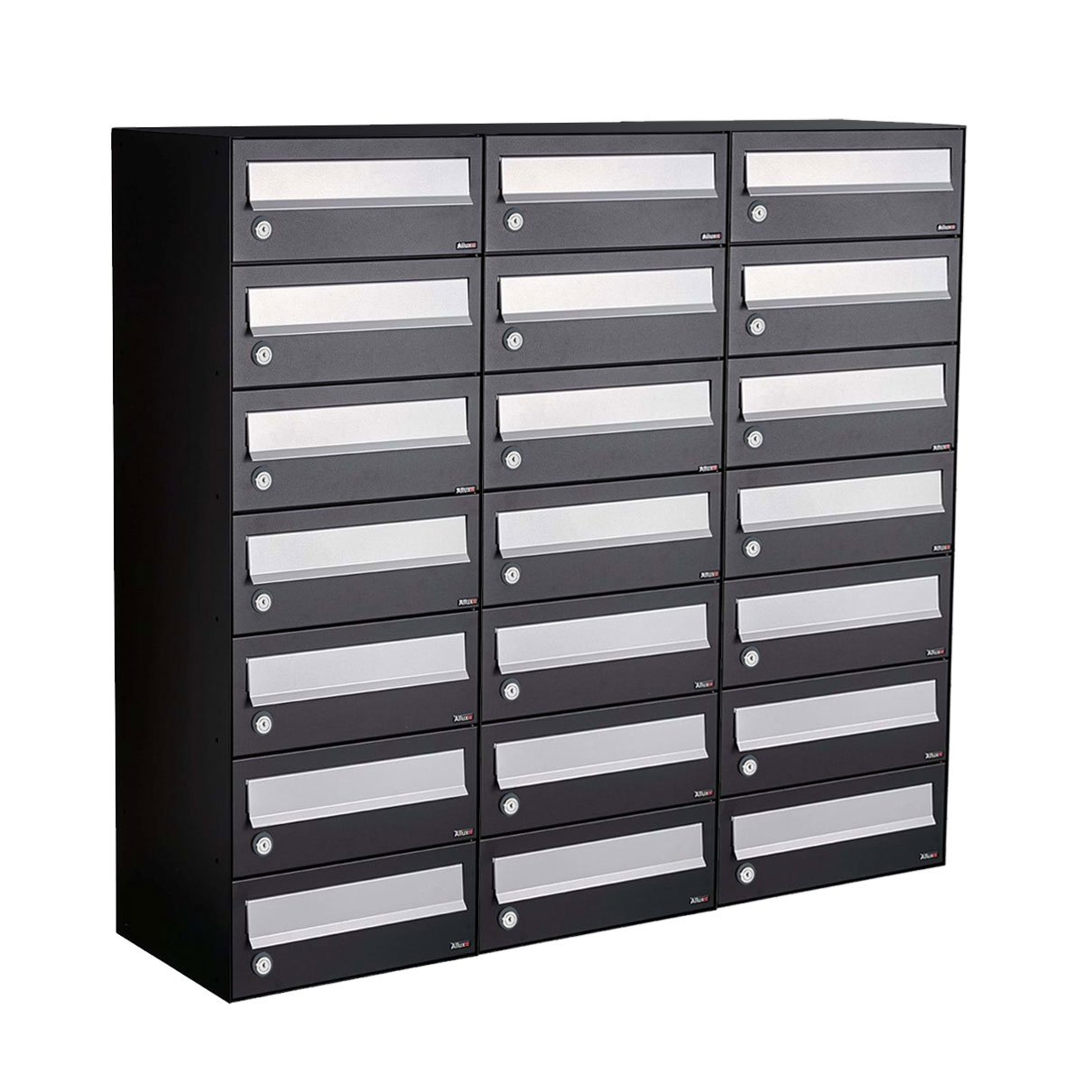 Allux Hive Set 3-Breed, 7-Hoog Zwart - 40030070_3x7
