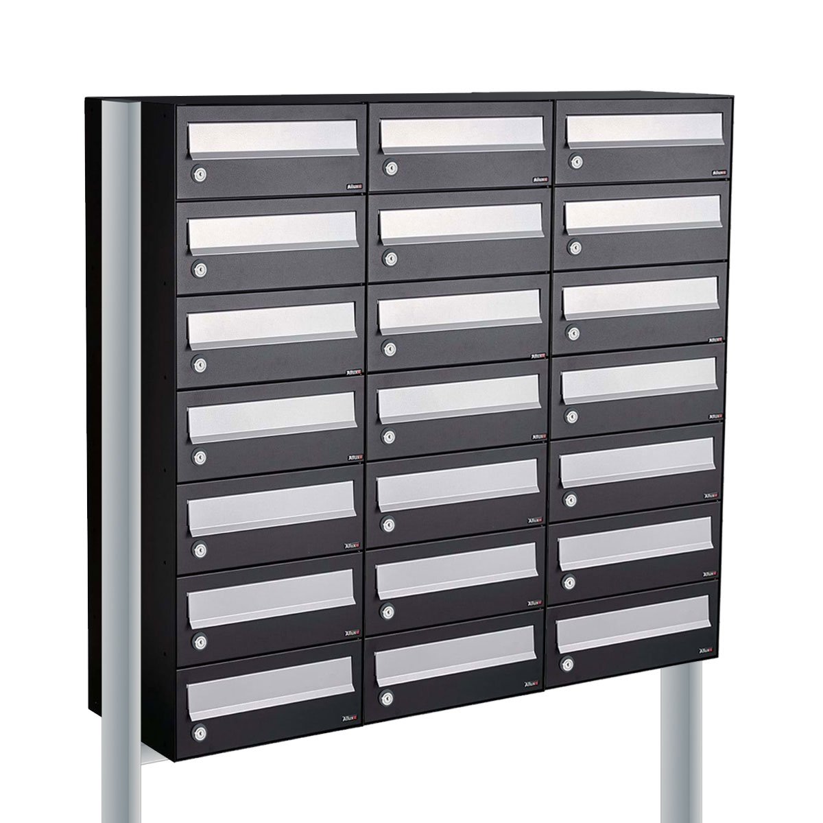 Allux Hive Set 3-Breed, 7-Hoog Op Statief Zwart - 40030070_3x7s