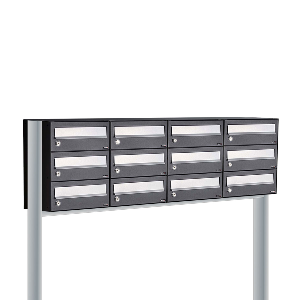 Allux Hive Set 4-Breed, 3-Hoog Op Statief Zwart - 40030070_4x3s