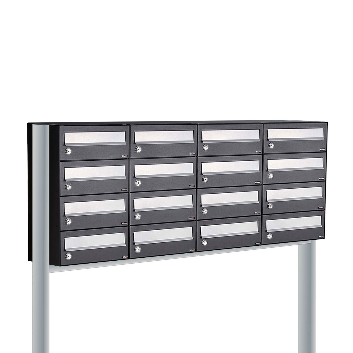 Allux Hive Set 4-Breed, 4-Hoog Op Statief Zwart - 40030070_4x4s