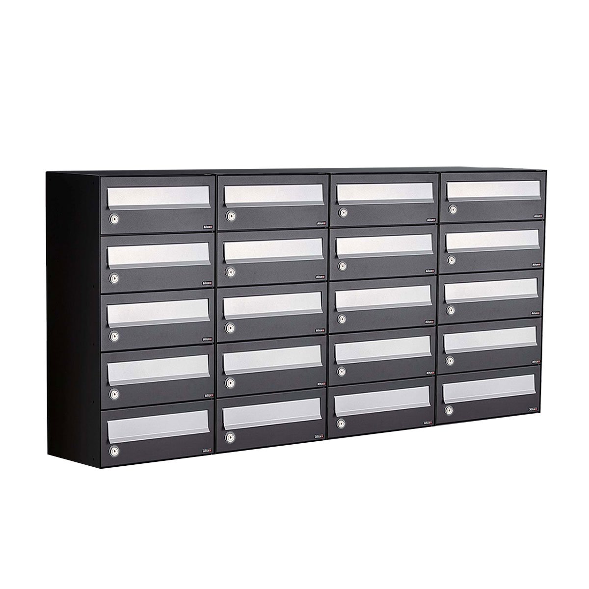 Allux Hive Set 4-Breed, 5-Hoog Zwart - 40030070_4x5