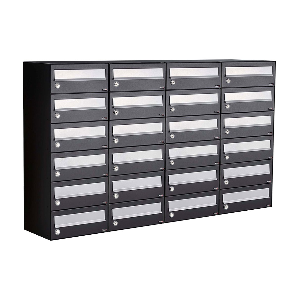 Allux Hive Set 4-Breed, 6-Hoog Zwart - 40030070_4x6