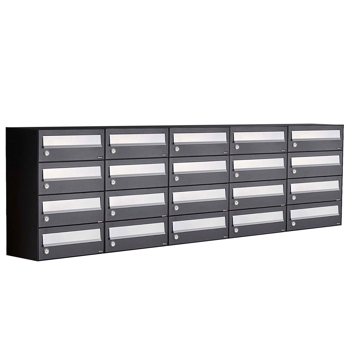 Allux Hive Set 5-Breed, 4-Hoog Zwart - 40030070_5x4