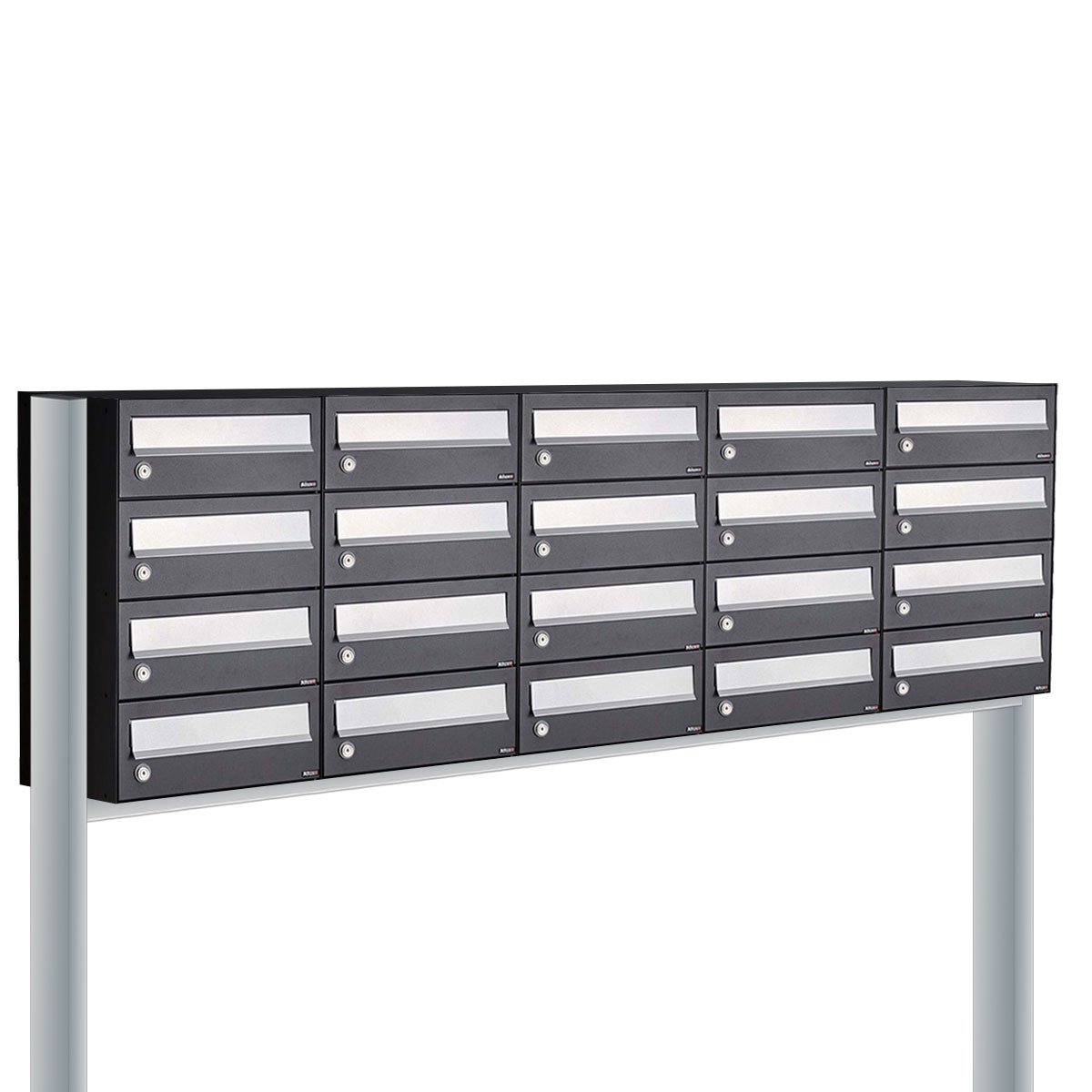 Allux Hive Set 5-Breed, 4-Hoog Op Statief Zwart - 40030070_5x4s