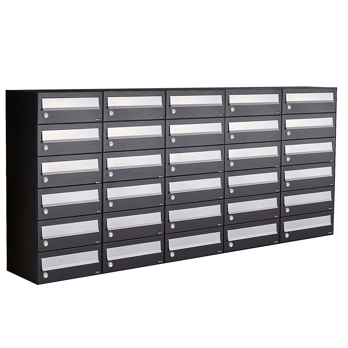 Allux Hive Set 5-Breed, 6-Hoog Zwart - 40030070_5x6