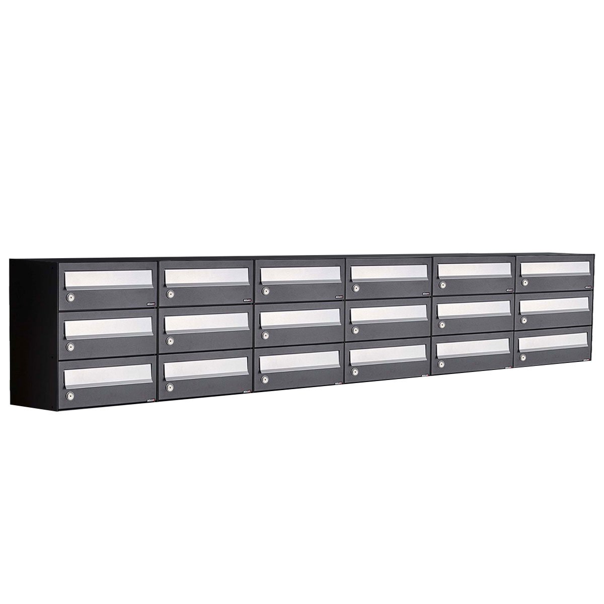 Allux Hive Set 6-Breed, 3-Hoog Zwart - 40030070_6x3