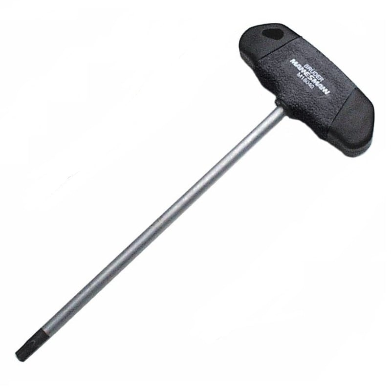 Brüder Mannesmann Schroevendraaier met T-handgreep Soft Grip T-profiel T7 - 18031